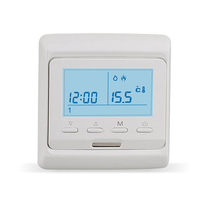 16A Elektryczne podłogowe ogrzewanie Termostat podwójna temperatura