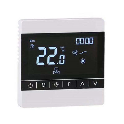 16A Tuya Wi-Fi Termostat Fcu Fanta Winding Ac Termostat 2 Rury 4 Rury