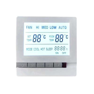 230V AC Termostat 3 Prędkość wentylatora Centralny termostat powietrza z zdalnym sterowaniem