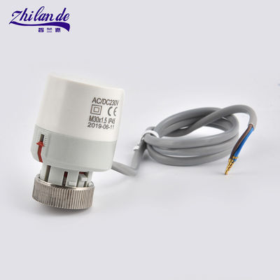 230VAC Aktuator elektrotermiczny M30*1.5MM Aktuator termiczny podłogowego ogrzewania
