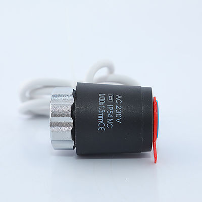 Węglowy silnik elektrotermiczny aktuator 220V Elektryczna głowica zaworów zwrotnych