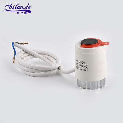 M30*1.5 Inteligentny aktuator woskowy termiczny Termostatyczny radiator Aktuator głowicy zaworów