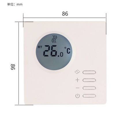 เทอร์โมสแตตปรับความร้อนพื้นน้ําแบบฉลาด 100V-240V พานควบคุมการทําความร้อนพื้น