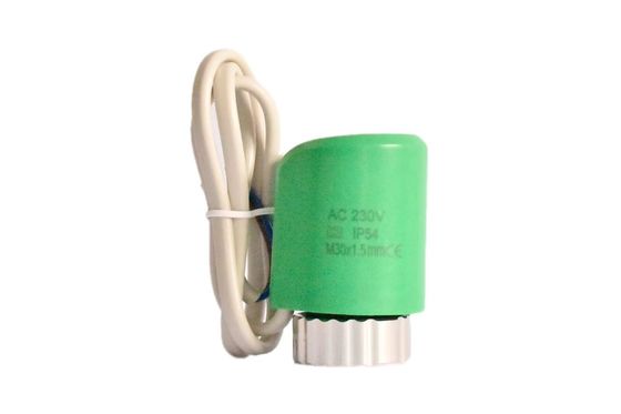 Małe zawory Ufh wielokrotny aktuator 160V-240V Głowy aktuatorów podłogowego ogrzewania