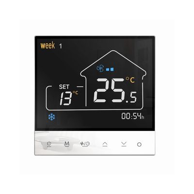 Wifi Tuya Smart Termostat Ekran dotykowy Siedem dni w tygodniu programowalny