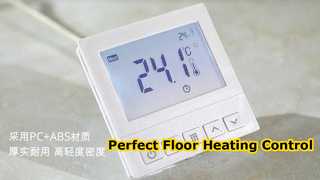 Nhìn kỹ hơn: Bộ điều nhiệt sưởi ấm sàn 16 Amp Bộ điều nhiệt kỹ thuật số phòng 16A