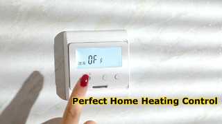 Xem lý do chọn Bộ điều chỉnh nhiệt độ màn hình cảm ứng gia đình 16A Bảng điều khiển hệ thống sưởi dưới sàn nhà