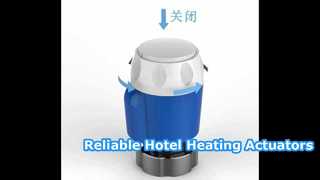 Xem Thiết bị truyền động sáp nhiệt điện Thiết bị truyền động nhiệt điện cho khách sạn Demo