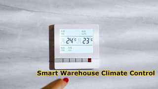 Introduce AC220V Ac Smart Thermostat For Supermarket Warehouse White For You