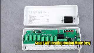 Xem Tại sao Chọn Trung tâm Đấu dây Hệ thống sưởi Dưới sàn Wifi 230V Ufh Hiện đại